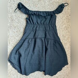 Black wild fable off the shoulder dress